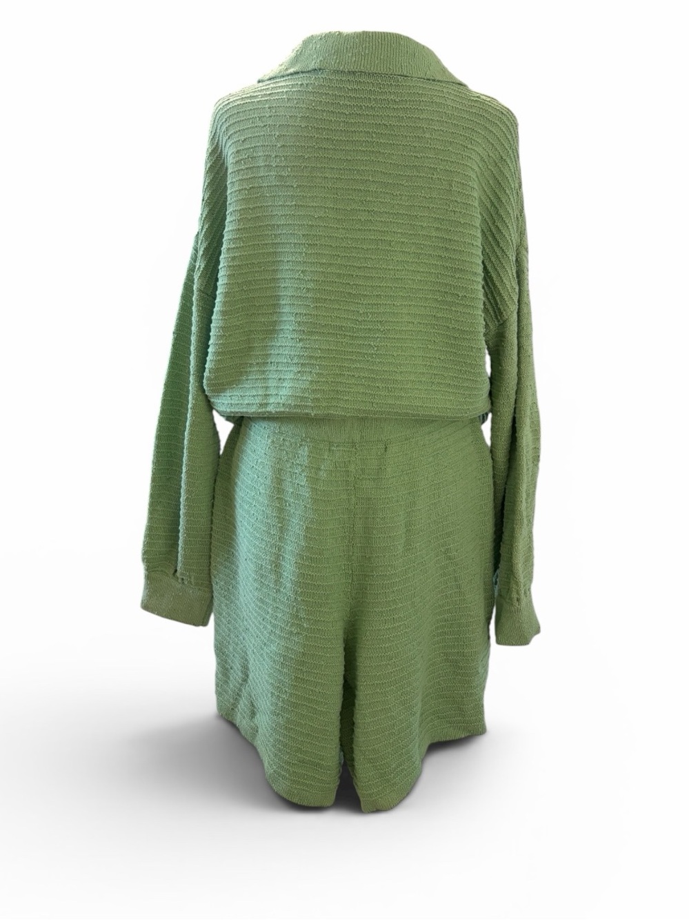 Carter Sweater Set Cozy Knit Two-Piece Lounge Set in Mint Green,  NWT - Picture 5 of 9